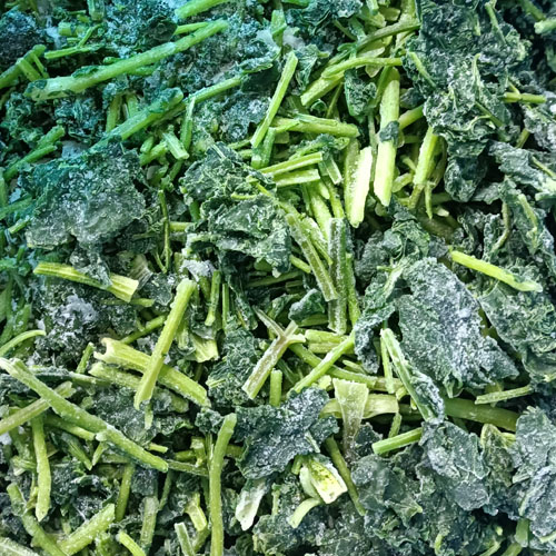 IQF spinach leaf