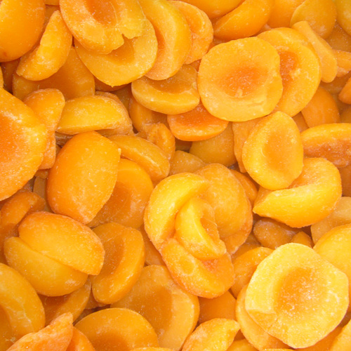 IQF apricot halves