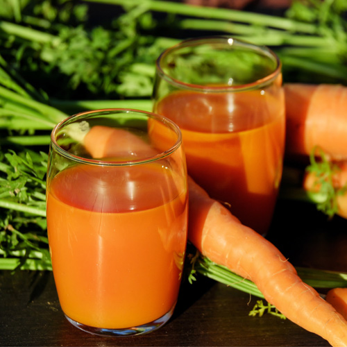 Carrot juice concentrate