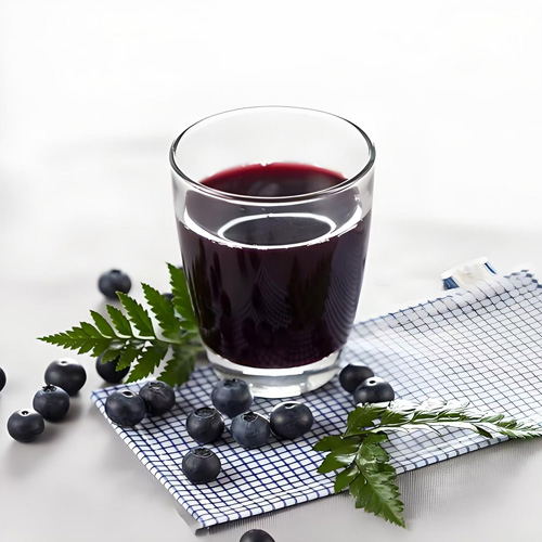 Blueberry juice concentrate