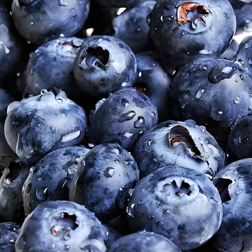 Fresh blueberries