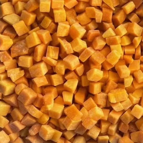 IQF diced pumpkin